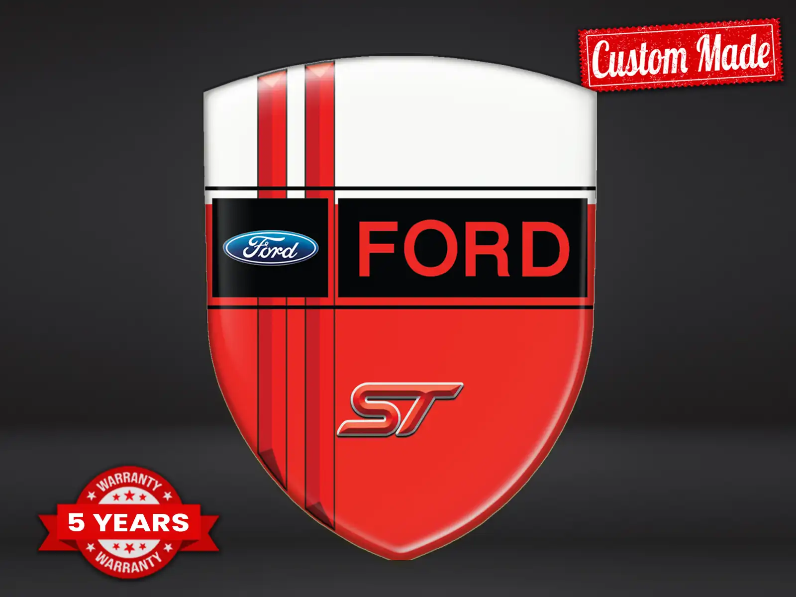 Ford Pare-Brise Sur Mesure Résistant Édition Limitée